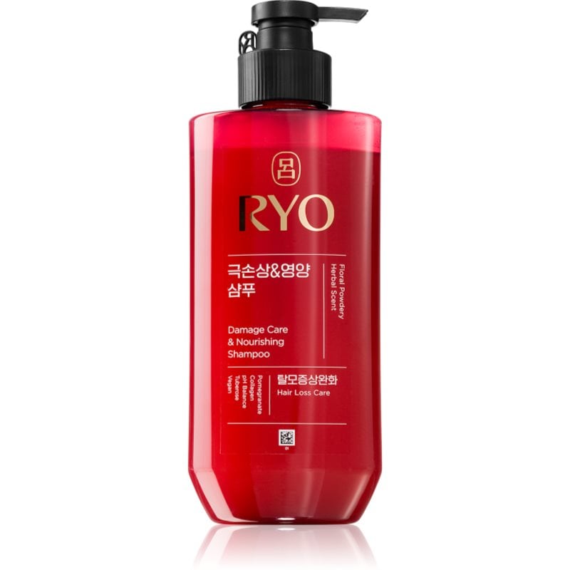 RYO Damage Care & Nourishing Shampoo интензивен регенериращ шампоан за увредена коса
