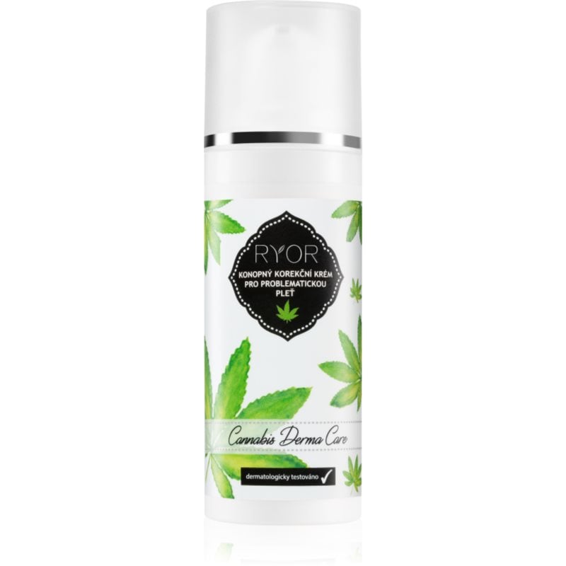 RYOR Cannabis Derma Care конопен коригиращ крем за проблемна кожа