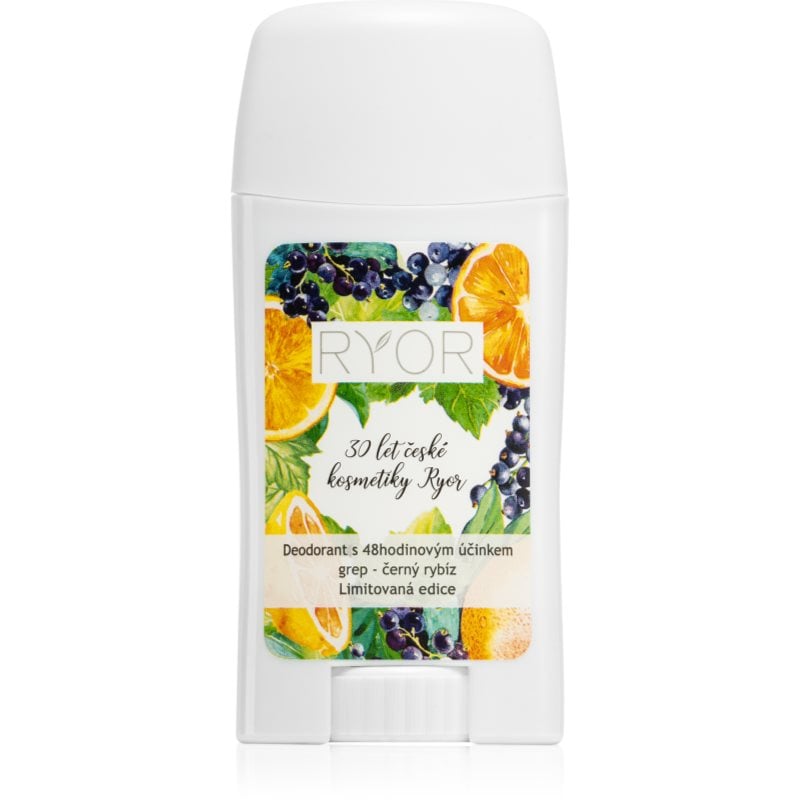 RYOR Deo дезодорант с 48 часов ефект аромати Grapefruit & Black Currant