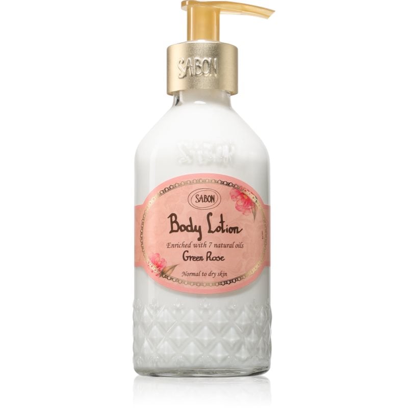 Sabon Bottle Green Rose тоалетно мляко за тяло