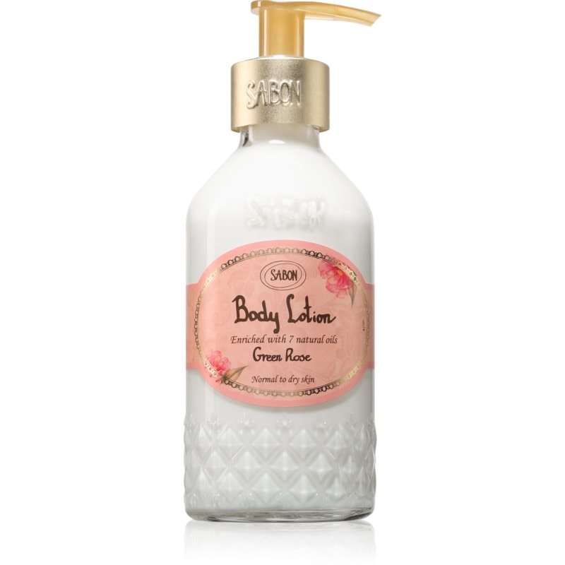 Sabon Sabon Bottle Green Rose тоалетно мляко за тяло - Унисекс парфюм 200мл - Сравни цени от 1 магазин с безплатна доставка