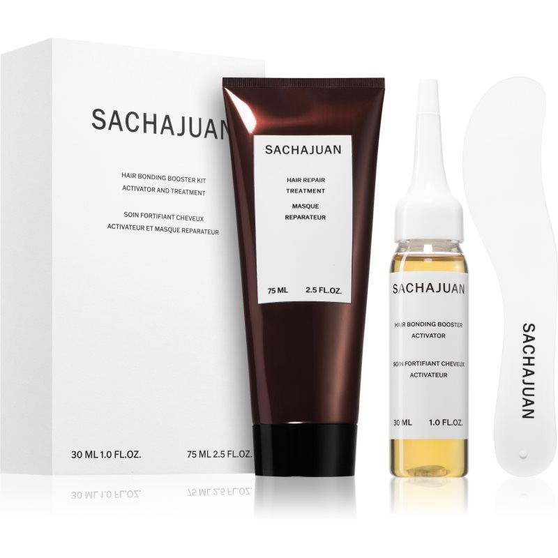 Sachajuan Hair Bonding Booster Kit комплект за третиране на увредена коса - Комплект - Сравни цени от 1 магазин с безплатна доставка