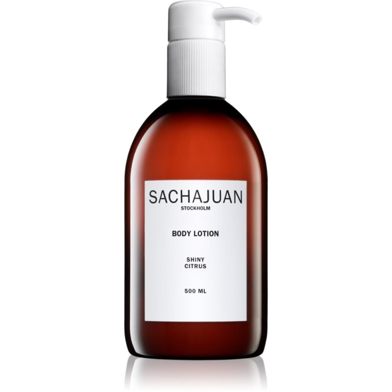Sachajuan Sachajuan Body Lotion Shiny Citrus хидратиращо мляко за тяло - Унисекс парфюм 500мл - Сравни цени от 1 магазин с безплатна доставка