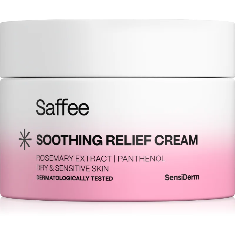 Saffee SensiDerm Soothing Relief Cream успокояващ крем за суха и чувствителна кожа