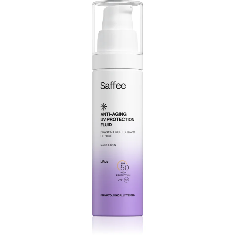 Saffee LiftUp Anti-aging UV Protection Fluid защитен флуид против стареене на кожата SPF 50 - Грижа за лице - Сравни цени от 1 магазин с безплатна доставка