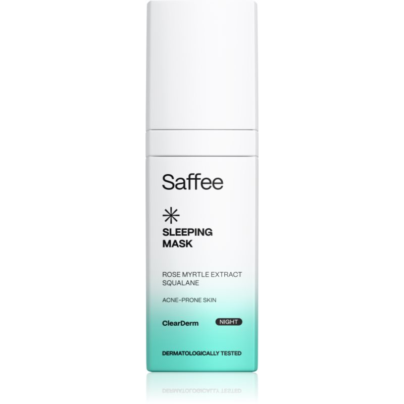 Saffee Saffee ClearDerm Sleeping Mask нощна маска за проблемна кожа - Унисекс парфюм 30мл - Сравни цени от 1 магазин с безплатна доставка