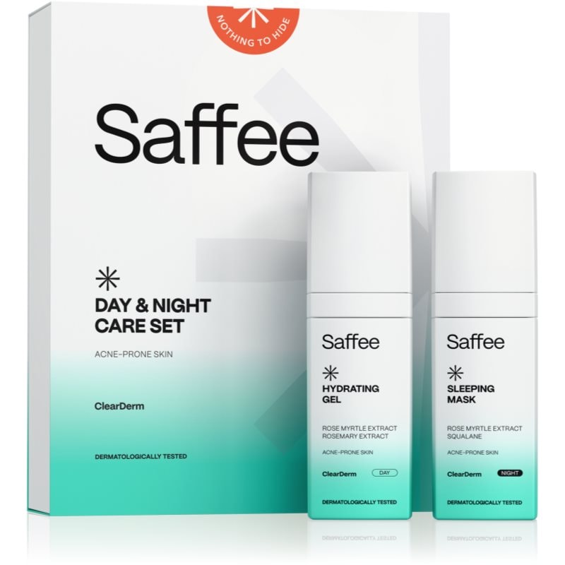 Saffee ClearDerm Day & Night Care Set комплект за проблемна кожа - Комплект - Сравни цени от 1 магазин с безплатна доставка