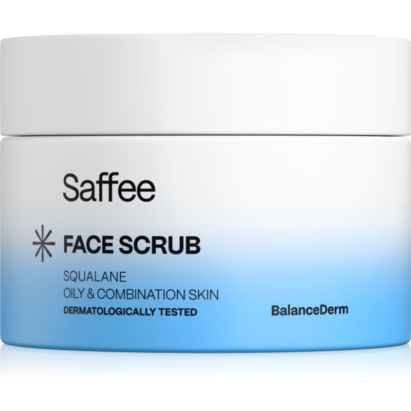 Saffee BalanceDerm Face Scrub пилинг за лице за смесена и мазна кожа