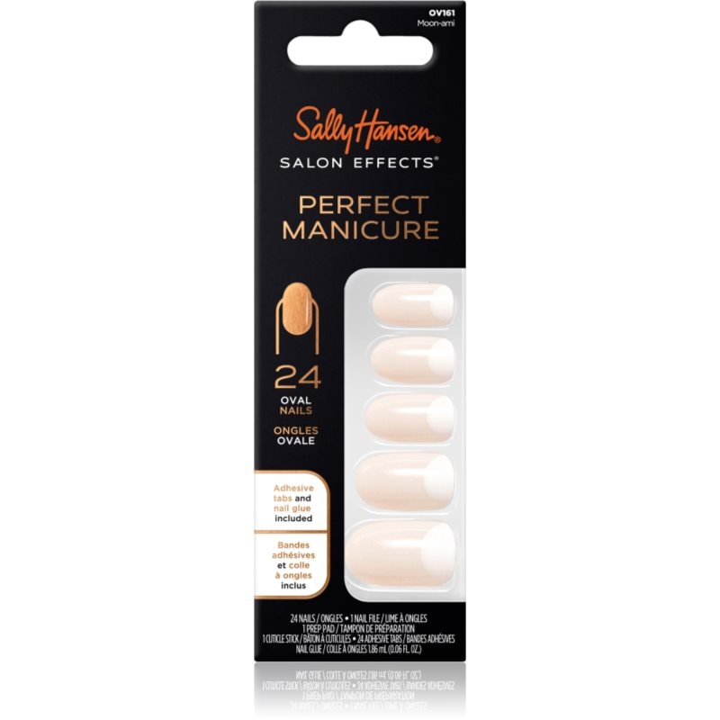 Sally Hansen Salon Effects Изкуствени нокти OV161 Moon-Ami - Грим - Сравни цени от 1 магазин с безплатна доставка