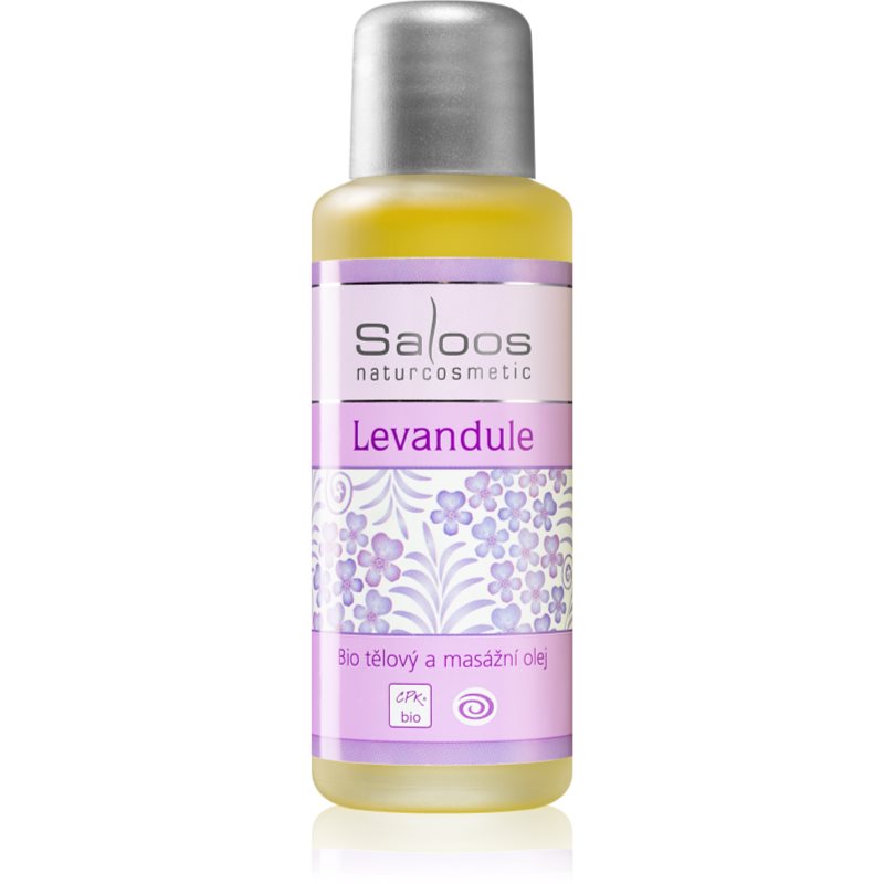 Saloos Saloos Bio Body And Massage Oils Lavender масажно олио за тяло - Унисекс парфюм 50мл - Сравни цени от 1 магазин с безплатна доставка
