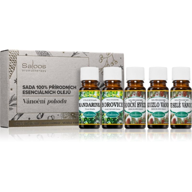 Saloos Vánoční pohoda комплект с есенциални масла - Комплект - Сравни цени от 1 магазин с безплатна доставка