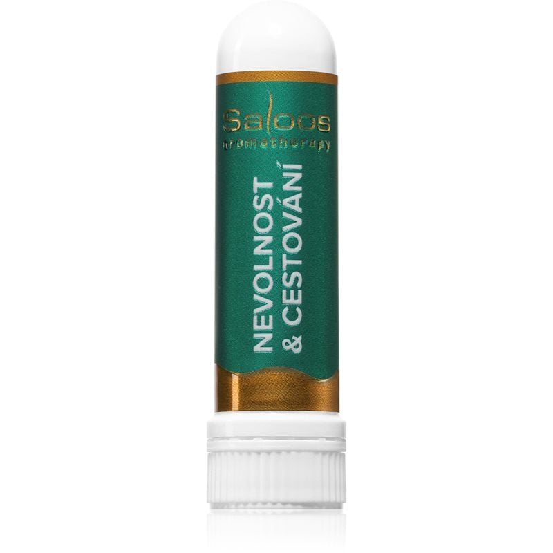 Saloos Aromatherapy Nevolnost & Cestování инхалер за нос с есенциални масла