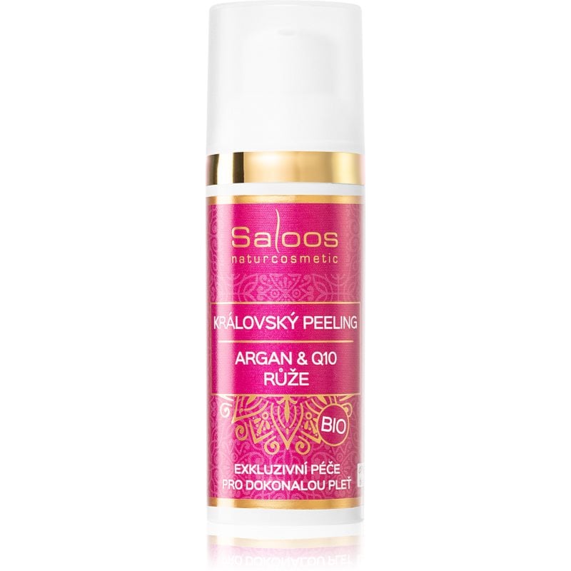 Saloos Bio Royal Peeling Rose подмладяващ пилинг за лице