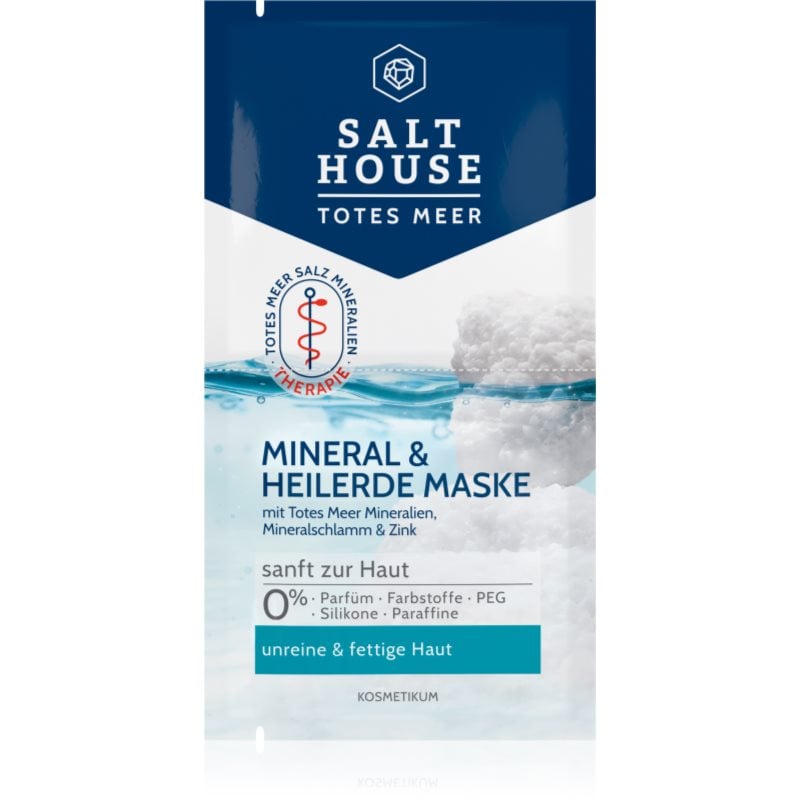 Salt House Dead Sea Mineral Face Mask маска за лице 2x