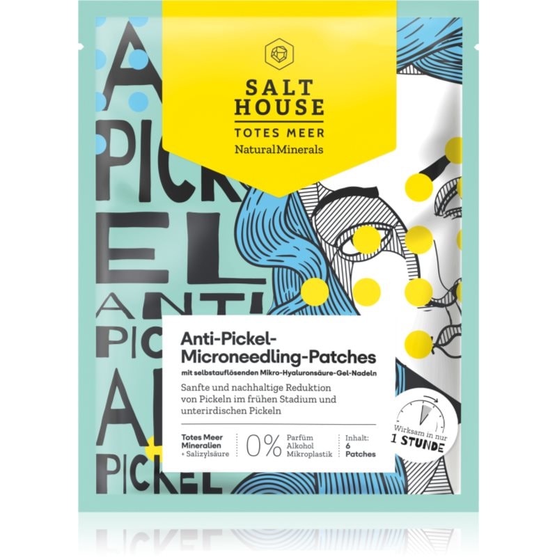 Salt House Natural Minerals Microneedling Anti-pimple Patches лепенки за проблемна кожа против акне - Грижа за лице - Сравни цени от 1 магазин с безплатна доставка
