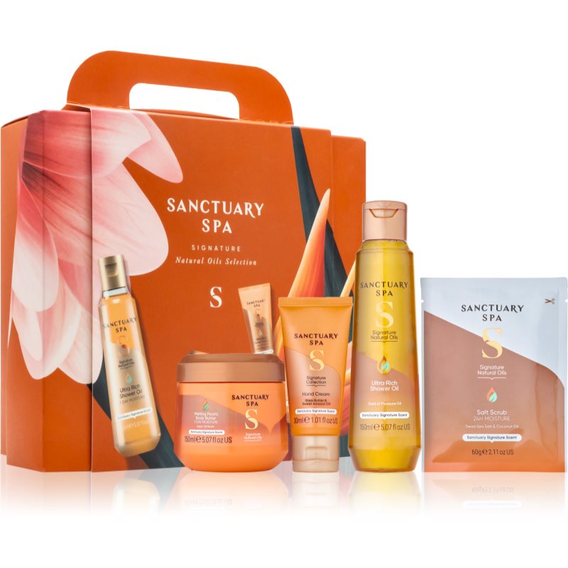 Sanctuary Spa Signature Natural Oils Selection подаръчен комплект - Комплект - Сравни цени от 1 магазин с безплатна доставка