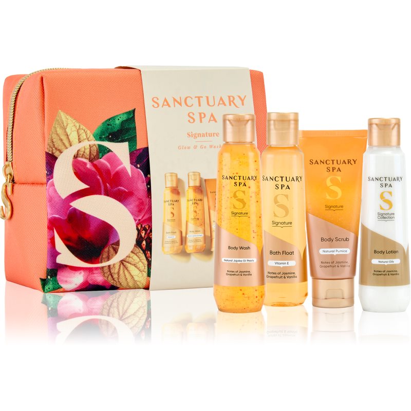 Sanctuary Spa Signature Collection подаръчен комплект козметична чантичка - Грижа за тяло - Сравни цени от 1 магазин с безплатна доставка