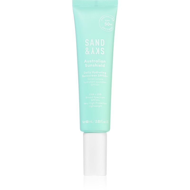 Sand & Sky Australian Sunshield Daily Hydrating Sunscreen SPF50+ лек защитен крем за лице SPF 50+ - Грижа за тяло - Сравни цени от 1 магазин с безплатна доставка