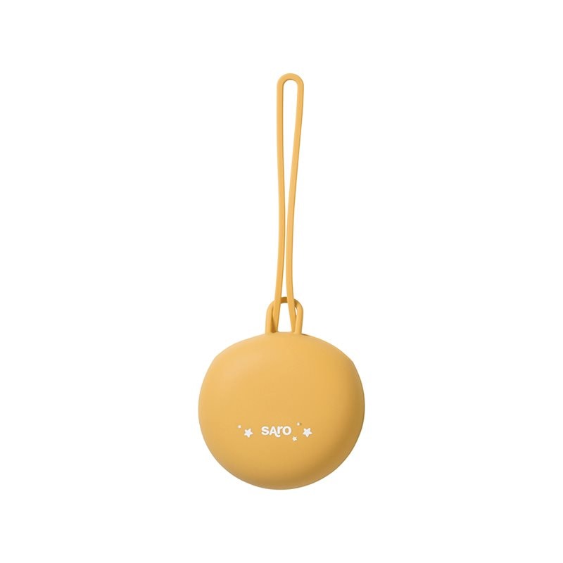 Saro Baby Silicone Pacifier Holder Box кутийка за биберон Mustard - За деца - Сравни цени от 1 магазин с безплатна доставка