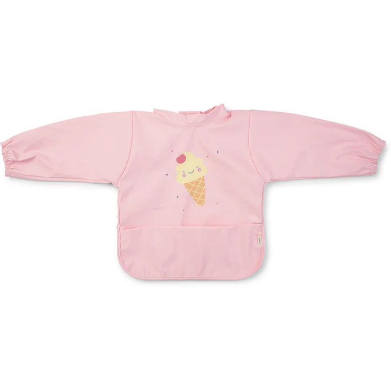 Saro Baby Waterproof Bib with Sleeves лигавник Ice Cream