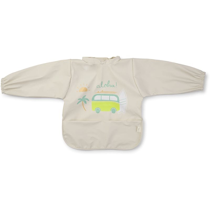 Saro Baby Waterproof Bib with Sleeves лигавник Aloha