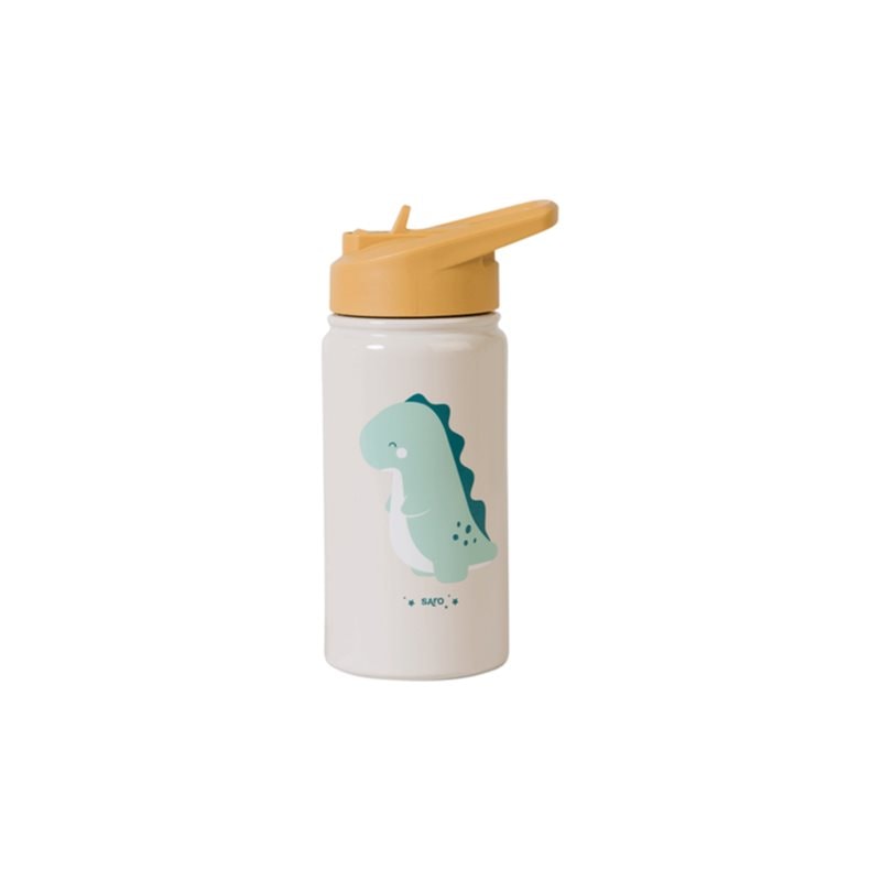 Saro Baby Thermos Bottle with Straw термос със сламка Sand - За деца - Сравни цени от 1 магазин с безплатна доставка