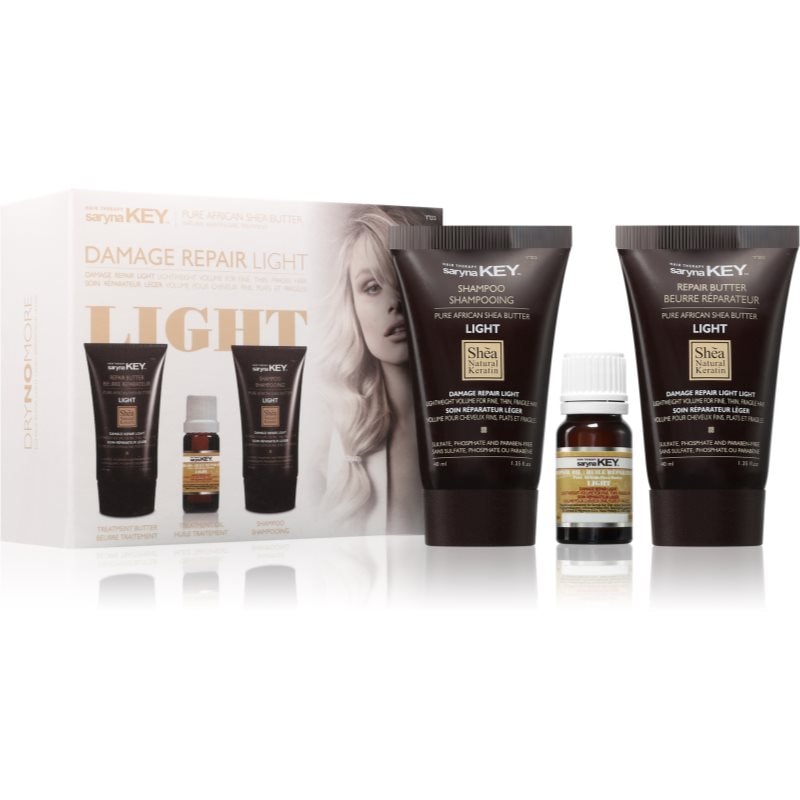 Saryna Key Damage Repair Light Travel Set комплект за пътуване За коса - Комплект - Сравни цени от 1 магазин с безплатна доставка