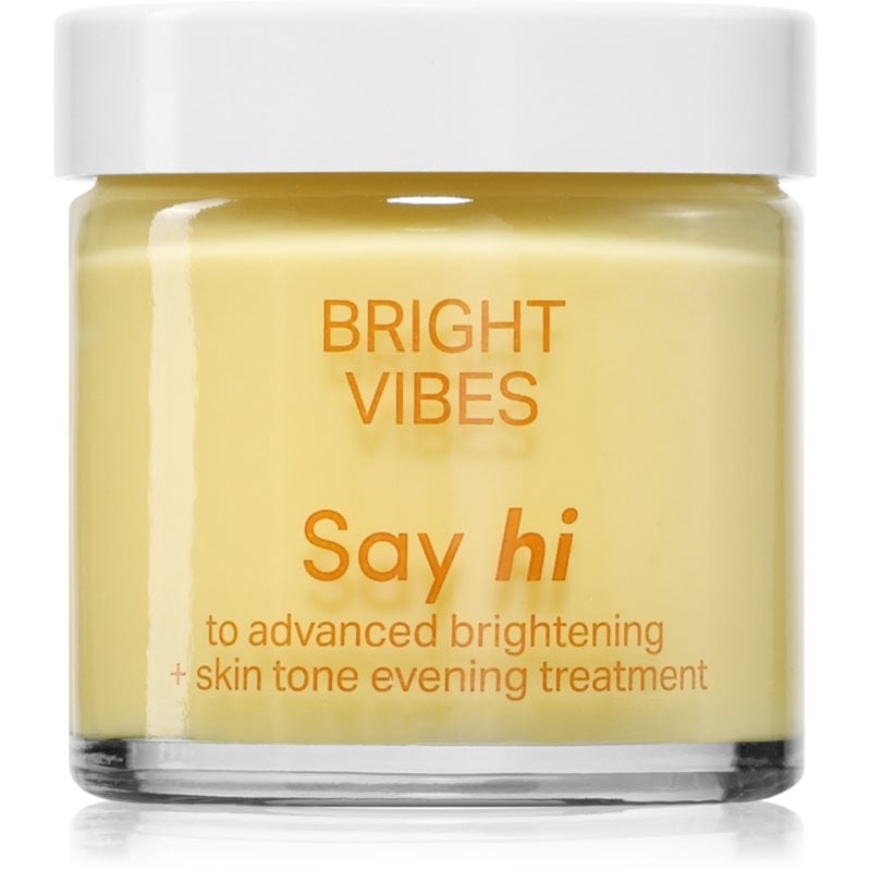 Say Hi Bright Vibes озаряващ крем за лице с хиперпигментация