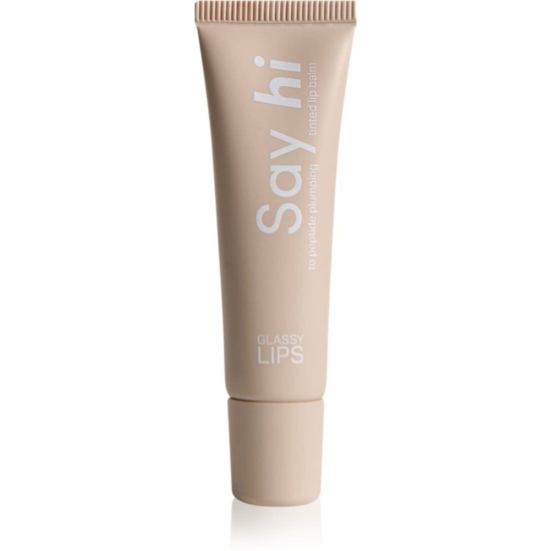 Say Hi Glassy Lips тониращ балсам за устни с пептиди