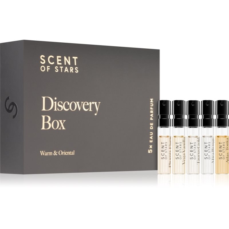 SCENT OF STARS Discovery Box: Warm & Oriental комплект унисекс 5x - Комплект - Сравни цени от 1 магазин с безплатна доставка