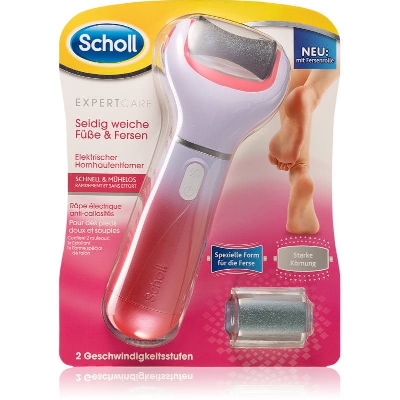 Scholl Expert Care Regular Strong електрическа пила за пети + резервни глави