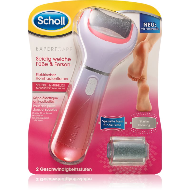 Scholl Expert Care Regular Strong електрическа пила за пети + резервни глави - Електроуред - Сравни цени от 1 магазин с безплатна доставка