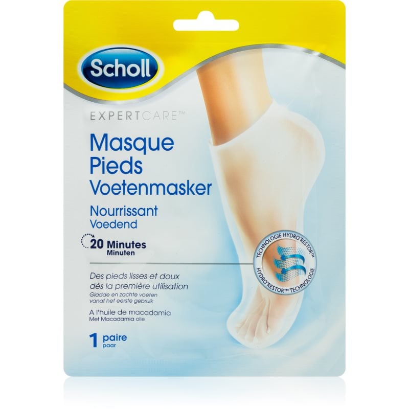 Scholl Pedimask™ Macadamia Oil дълбоко подхранваща маска за крака