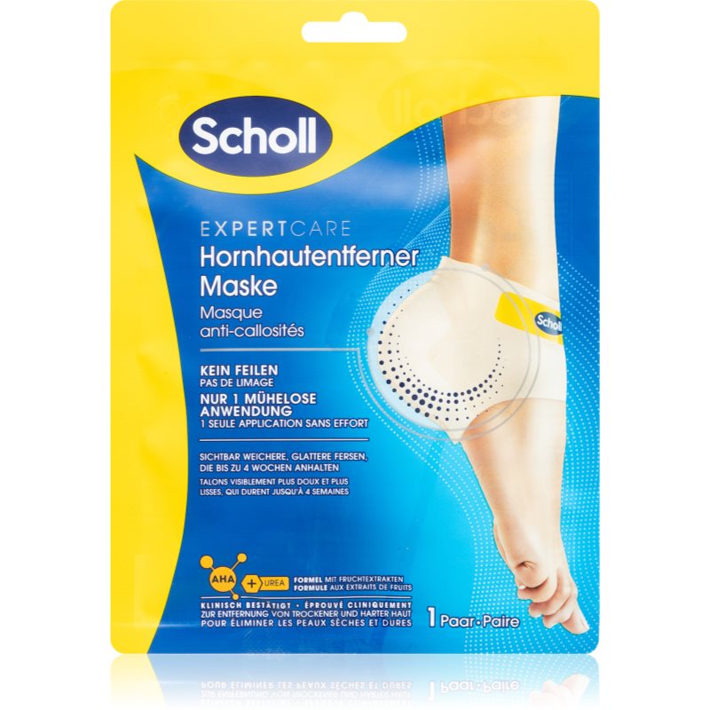 Scholl Pedimask™ Callus ексфолираща маска за пети - Грижа за тяло - Сравни цени от 1 магазин с безплатна доставка