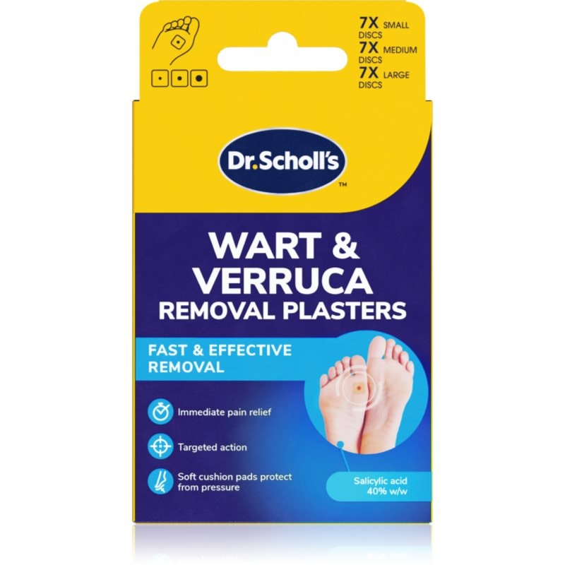 Scholl Dr. Scholl's Wart & Verruca Plaster комплект лепенки за намаляване на натиска, оказван върху брадавиците и мазолите - Комплект - Сравни цени от 1 магазин с безплатна доставка