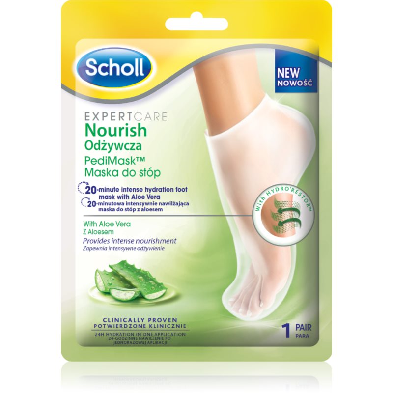 Scholl Pedimask™ Aloe Vera дълбоко подхранваща маска за крака - Грижа за тяло - Сравни цени от 1 магазин с безплатна доставка