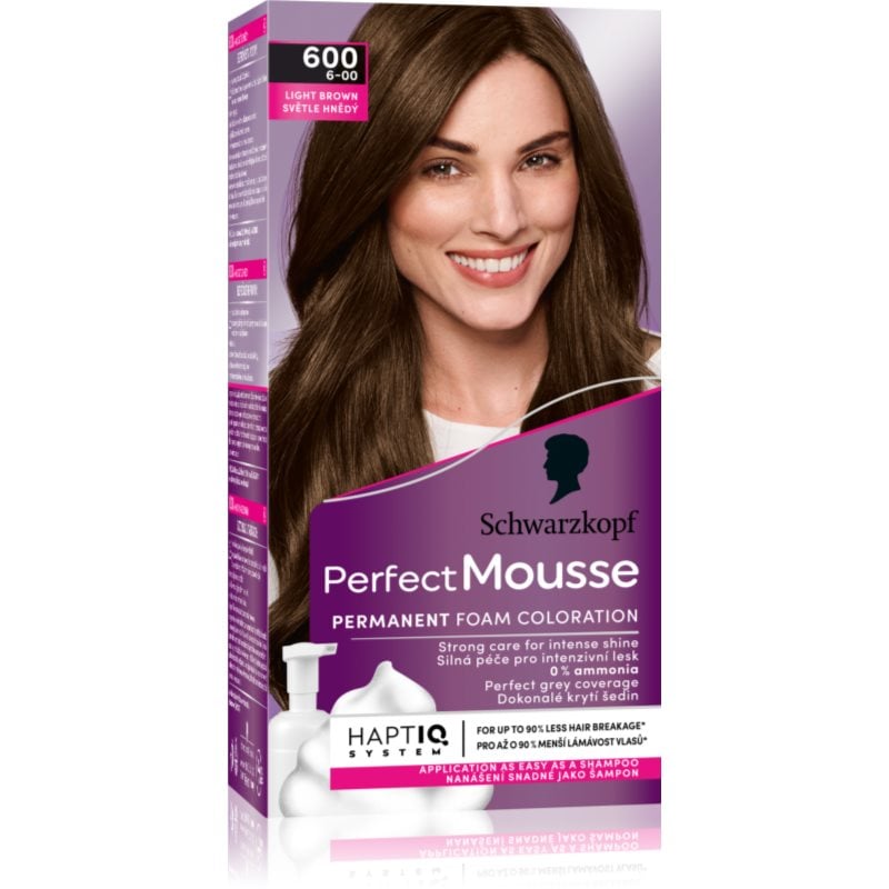 Schwarzkopf Perfect Mousse перманентната боя за коса