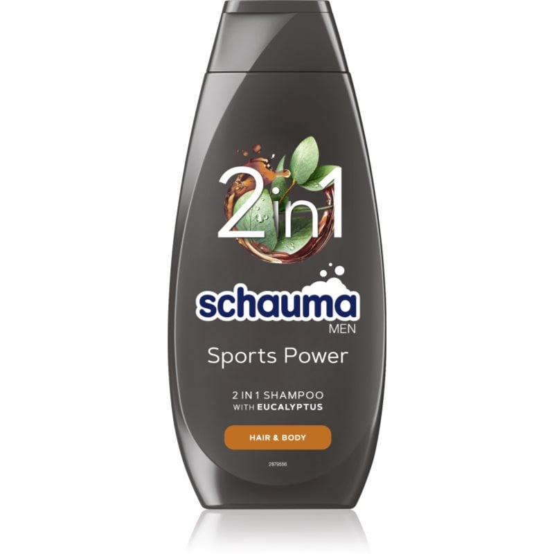Schwarzkopf Schauma MEN душ гел и шампоан 2 в 1 за мъже Sports Power