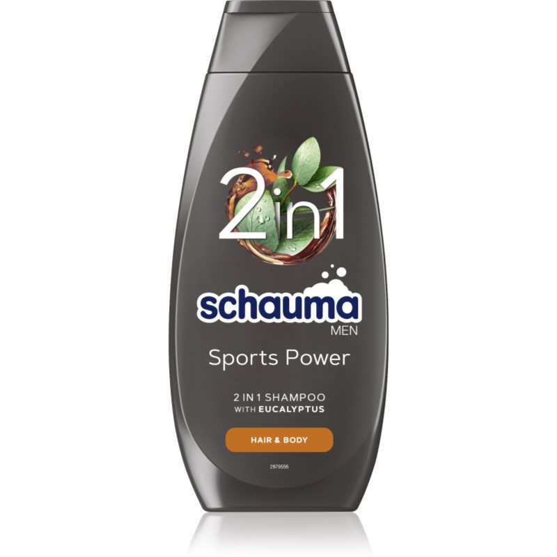 Schwarzkopf Schauma MEN душ гел и шампоан 2 в 1 за мъже Sports Power - Грижа за коса - Сравни цени от 1 магазин с безплатна доставка
