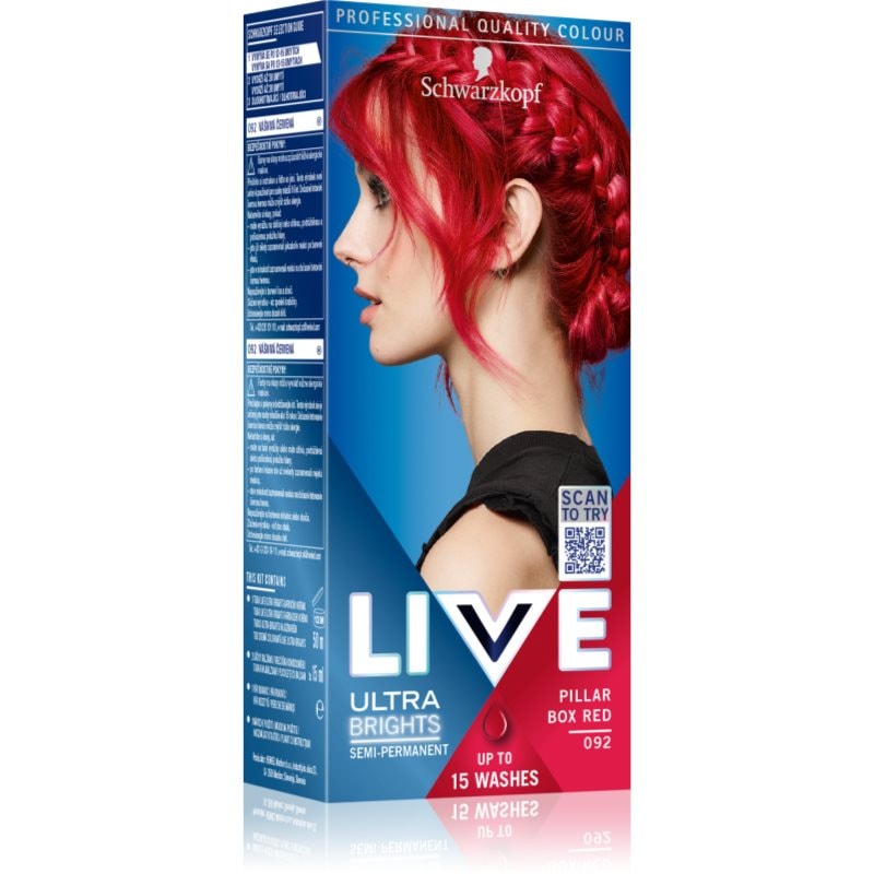 Schwarzkopf LIVE Ultra Brights or Pastel полуперманентна боя за коса - Грижа за коса - Сравни цени от 2 магазина с безплатна доставка