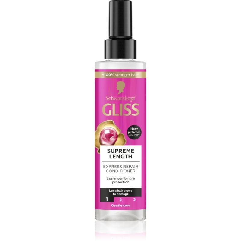 Schwarzkopf Gliss Supreme Length регенериращ балсам за дълга коса