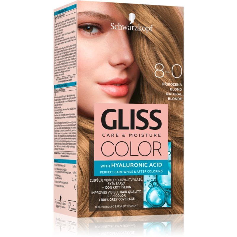 Schwarzkopf Gliss Color перманентната боя за коса