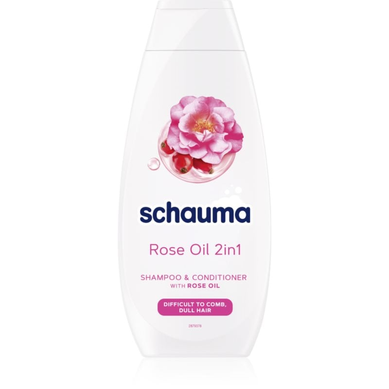 Schwarzkopf Schauma Rose Oil шампоан и балсам 2 в1 за по-лесно разресване на косата