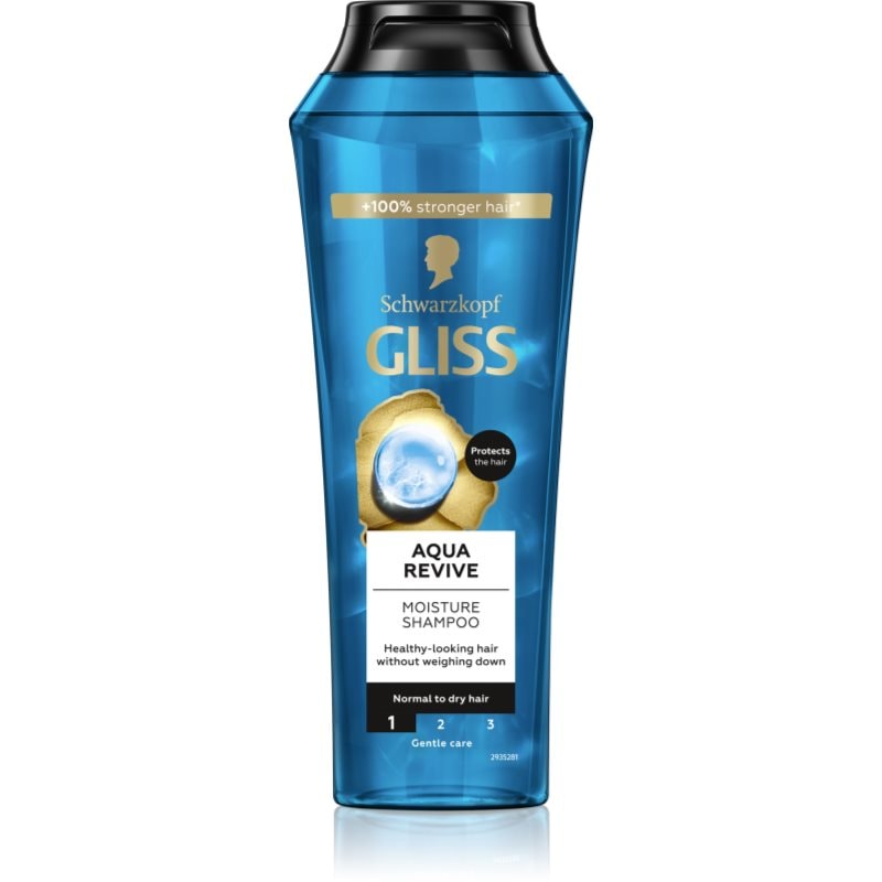 Schwarzkopf Schwarzkopf Gliss Aqua Revive шампоан за нормална към суха коса - Унисекс парфюм 200мл - Сравни цени от 1 магазин с безплатна доставка