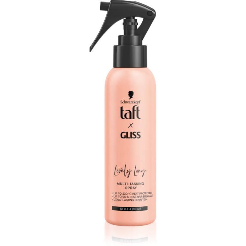 Schwarzkopf Taft x Gliss мултифункционален спрей за топлинно третиране на косата Lovely Long - Грижа за коса - Сравни цени от 1 магазин с безплатна доставка