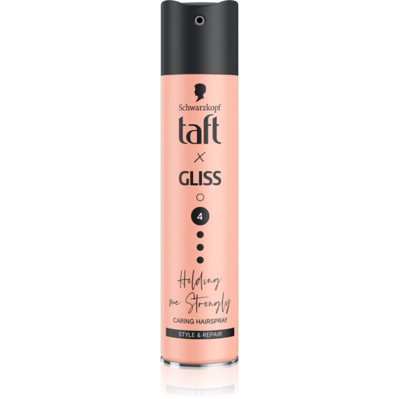 Schwarzkopf Schwarzkopf Taft x Gliss лак за коса със силна фиксация Holding me Strongly - Унисекс парфюм 250мл - Сравни цени от 1 магазин с безплатна доставка