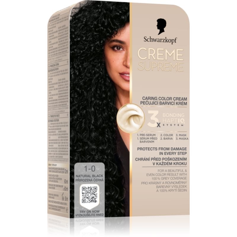 Schwarzkopf Creme Supreme перманентната боя за коса