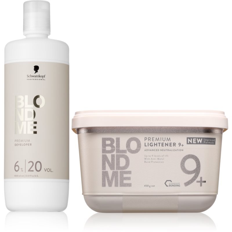Schwarzkopf Professional Blondme комплект за изсветляване на косата - Комплект - Сравни цени от 1 магазин с безплатна доставка