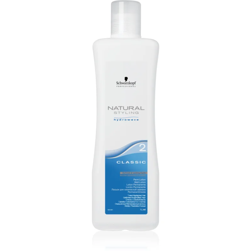 Schwarzkopf Professional Natural Styling Hydrowave химическо къдрене за ядисана коса и коса с кичури 2 Classic