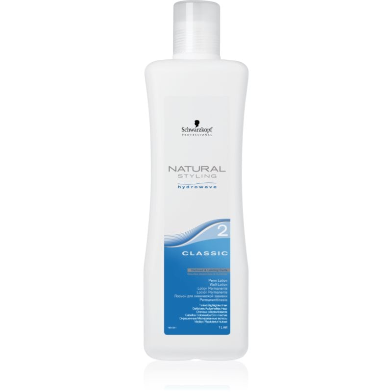Schwarzkopf Professional Natural Styling Hydrowave химическо къдрене за ядисана коса и коса с кичури 2 Classic